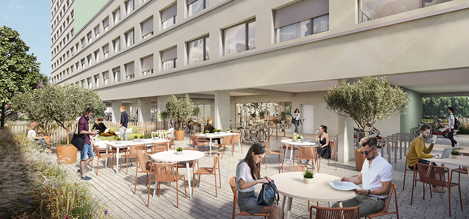 L'Edito — Schiltigheim (67), terrasse
